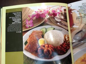nasi lemak catalogue shot
