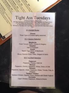 tight arse tuesdays at mooseheads