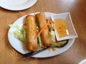 vege spring rolls