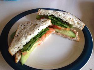 chilli tuna sandwich